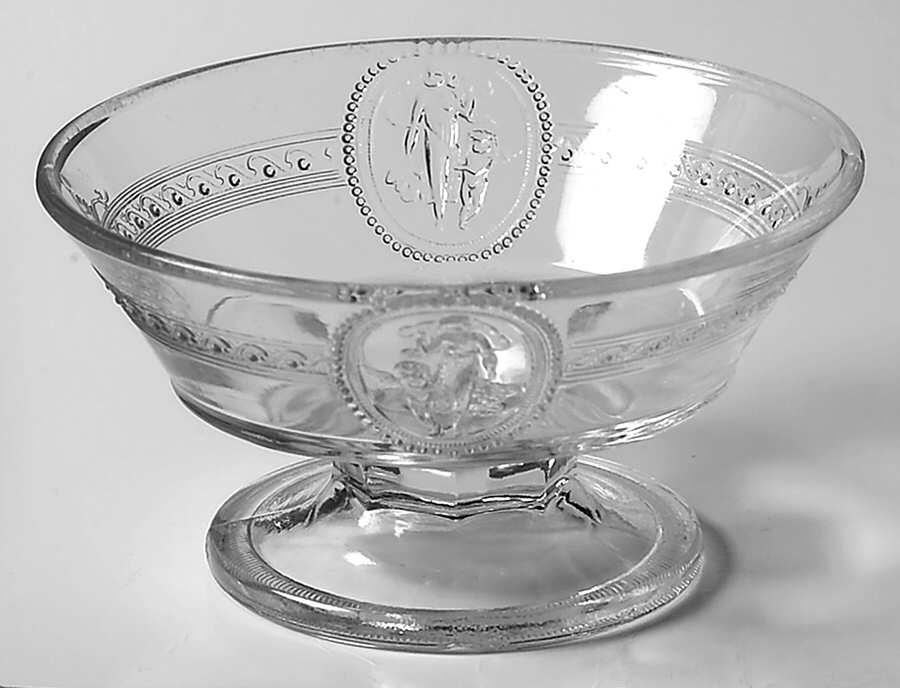 Cupid & Venus 4" Sauce Dish by Richards & Hartley Glass Company-1
