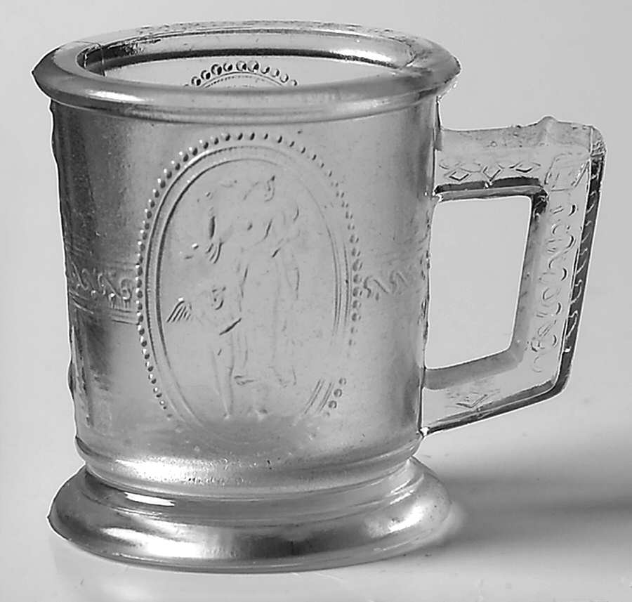 Cupid & Venus Toy Mug by Richards & Hartley Glass Company-1