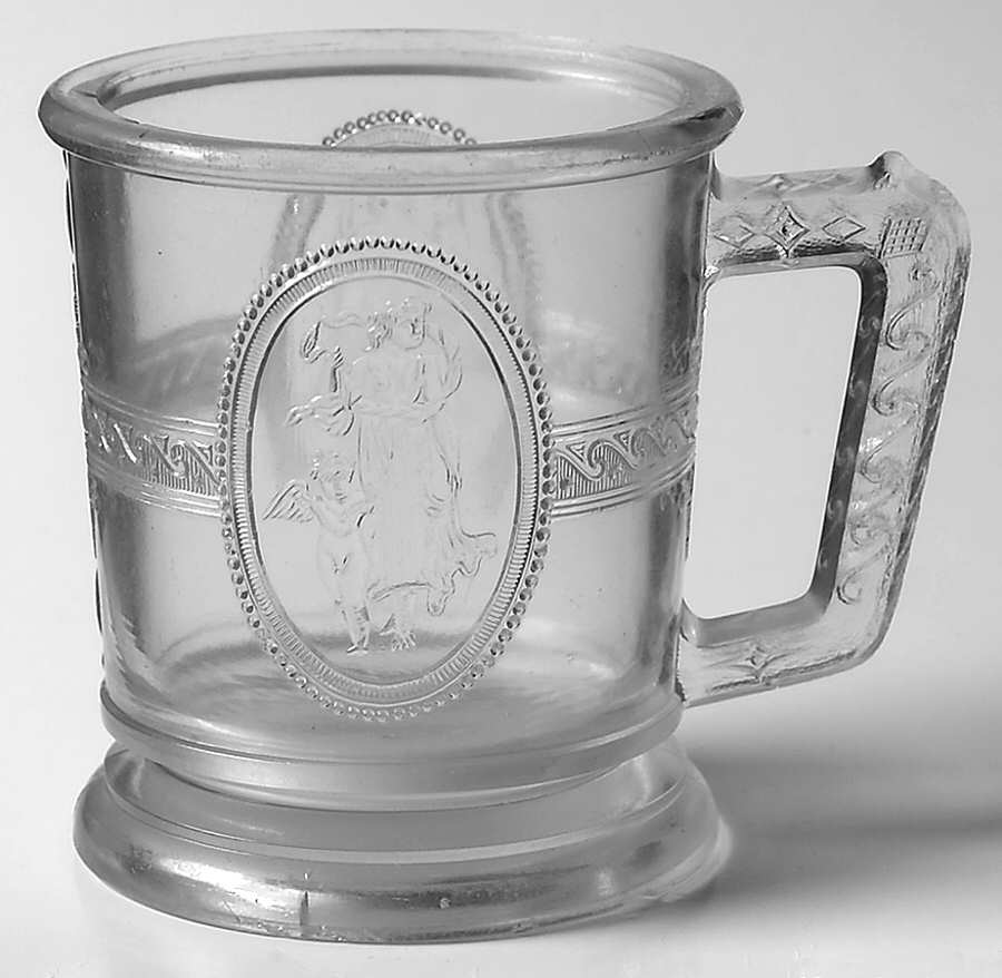 Cupid & Venus Mug by Richards & Hartley Glass Company-1
