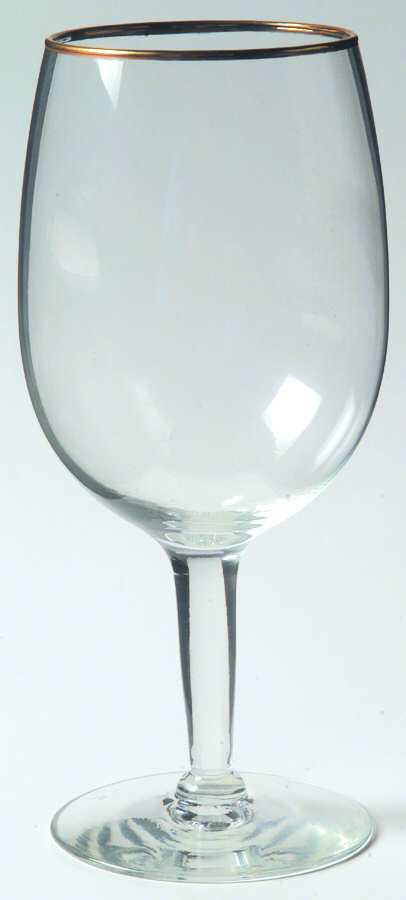 Mystique (Gold Trim) Water Goblet by Riekes-Crisa-1