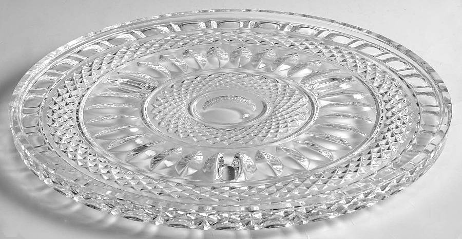 Williamsburg 11" Diameter Footed Cake Plate by Riekes-Crisa-1