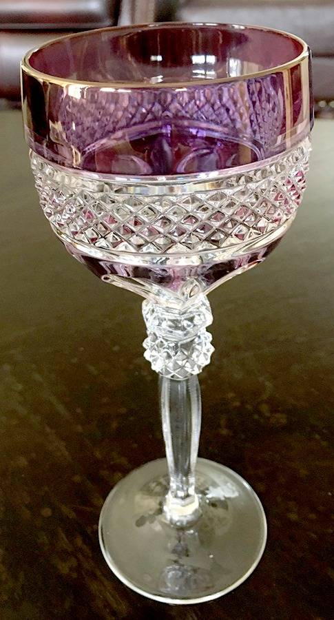 Williamsburg Amethyst Water Goblet by Riekes-Crisa-1