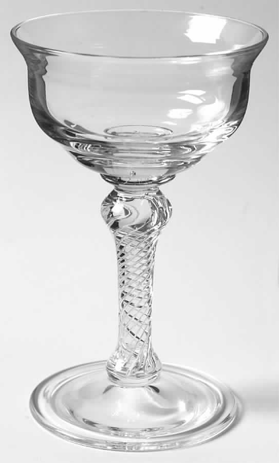 Air Twist Champagne/Tall Sherbet by Royal Leerdam - Netherland-1