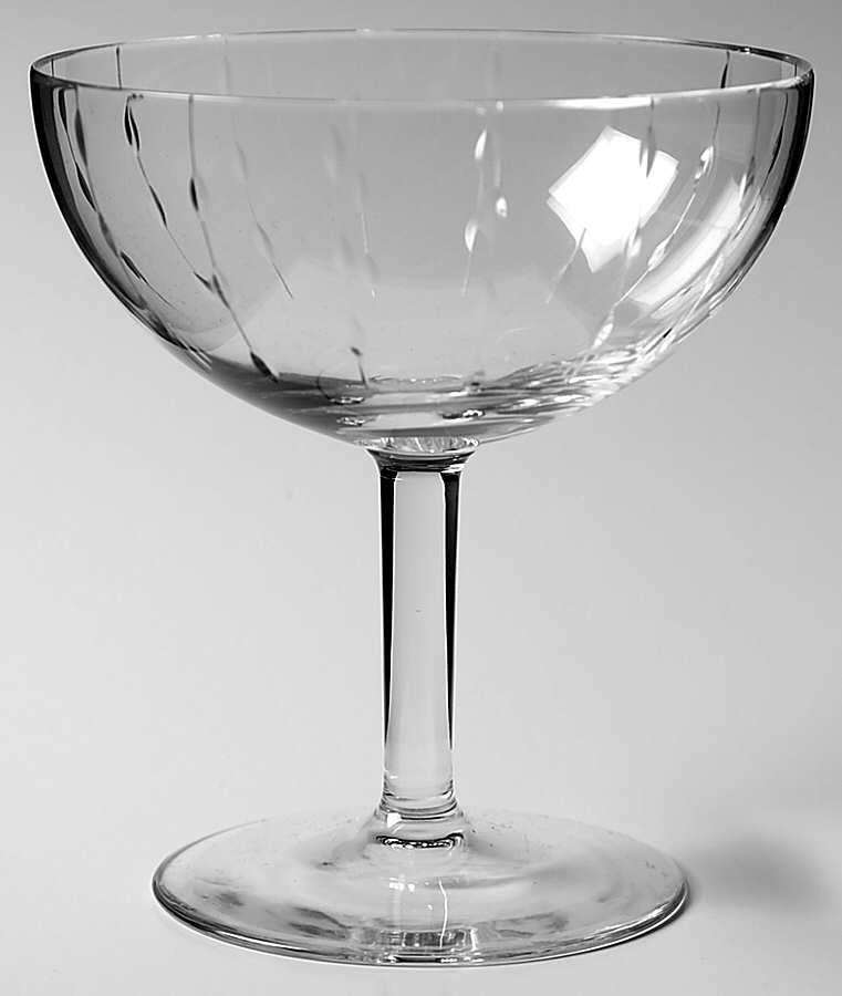 Allegro Clear Champagne/Tall Sherbet by Royal Leerdam - Netherland-1