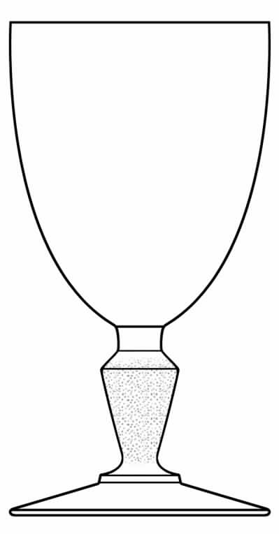 Amphor Water Goblet by Royal Leerdam - Netherland-1