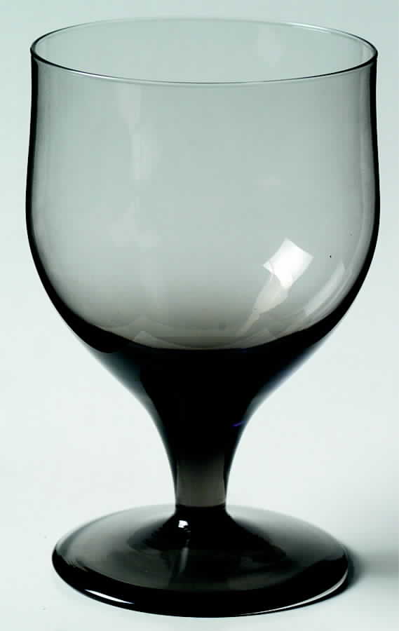 Black Tulip Tall Water Goblet by Royal Leerdam - Netherland-1