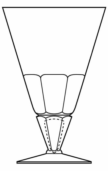 Elaine Water Goblet by Royal Leerdam - Netherland-1