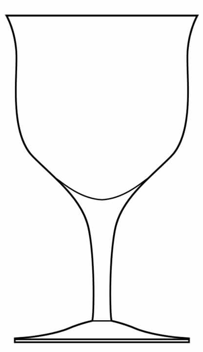 Elegance (Plain) Water Goblet by Royal Leerdam - Netherland-1