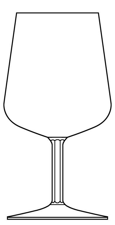 Gourmet Water Goblet by Royal Leerdam - Netherland-1