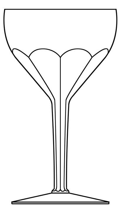 Julien Water Goblet by Royal Leerdam - Netherland-1