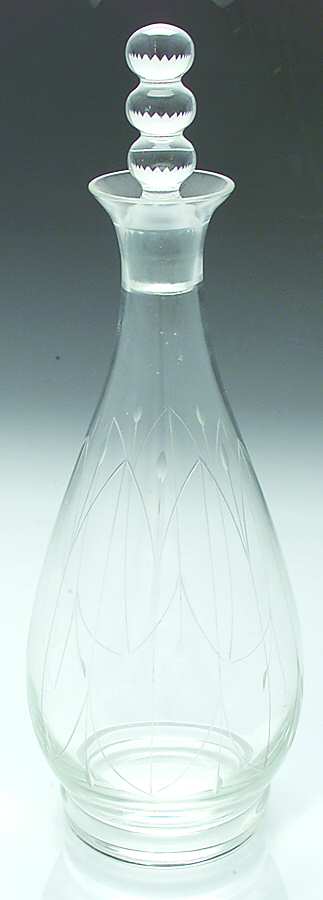 Musette Decanter & Stopper by Royal Leerdam - Netherland-1