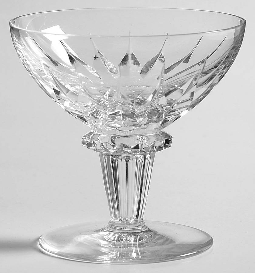 Rondo (Cut) Champagne/Tall Sherbet by Royal Leerdam - Netherland-1