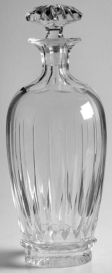 Rondo (Cut) Decanter & Stopper by Royal Leerdam - Netherland-1