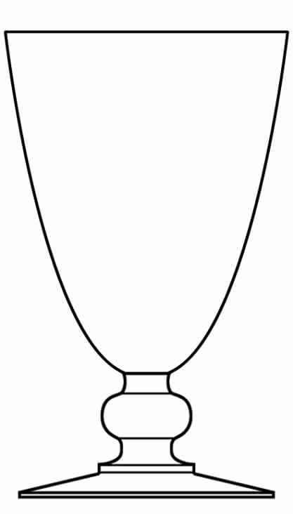 Rondo Water Goblet by Royal Leerdam - Netherland-1