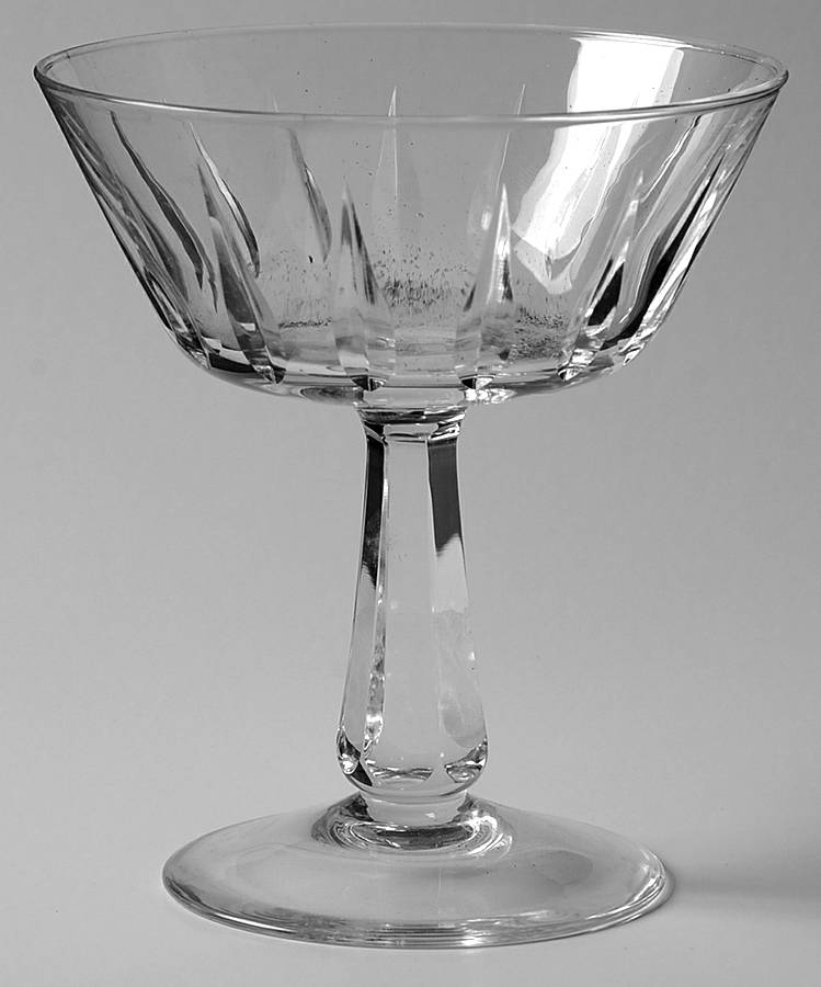Van Dijck Champagne/Tall Sherbet by Royal Leerdam - Netherland-1