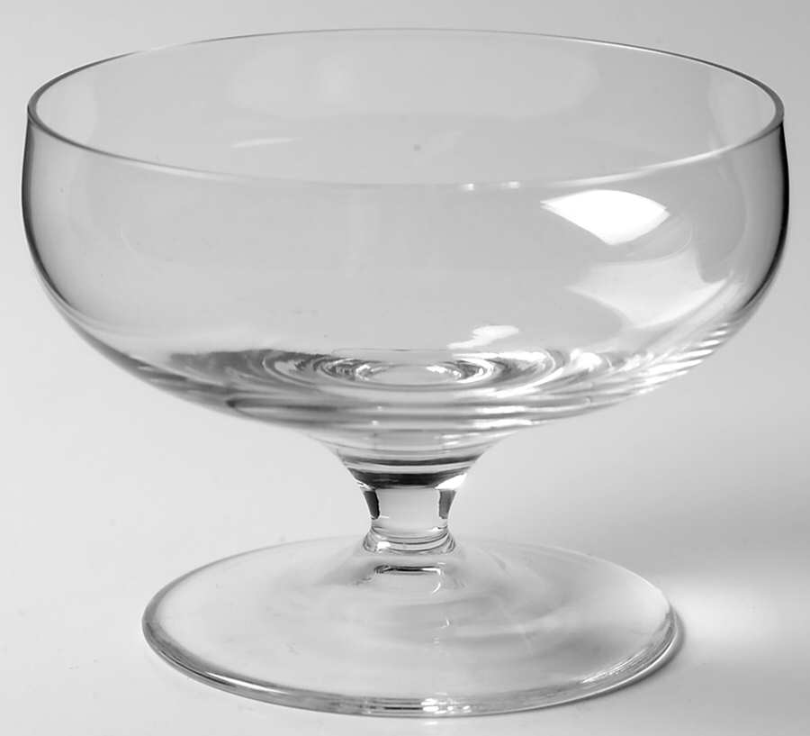 White Tulip Champagne/Tall Sherbet by Royal Leerdam - Netherland-1