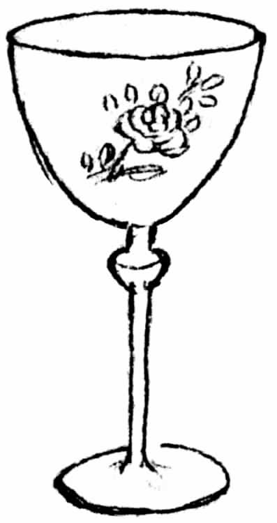 Rosine Water Goblet by Royal Moselle-1