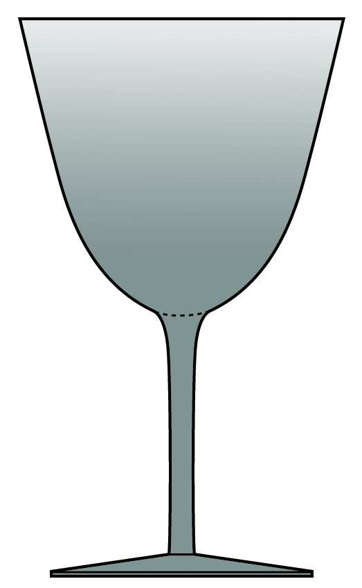 Navarre Smoke Water Goblet by Royal Worcester-1