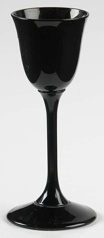 Midnight Halo Black Cordial Glass by Reynolds-1