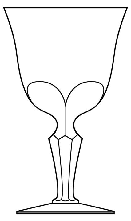 440-1 Water Goblet by Rosenthal-1