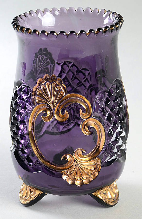 Croesus Amethyst Celery Vase by Riverside-1