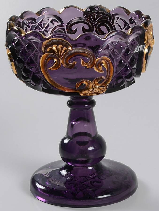 Croesus Amethyst Stemmed Open Jelly by Riverside-1
