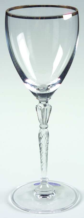 Oxford Gold Wine Glass by Royal Doulton-1