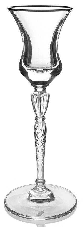 Oxford Platinum 7" Single Light Candlestick by Royal Doulton-1