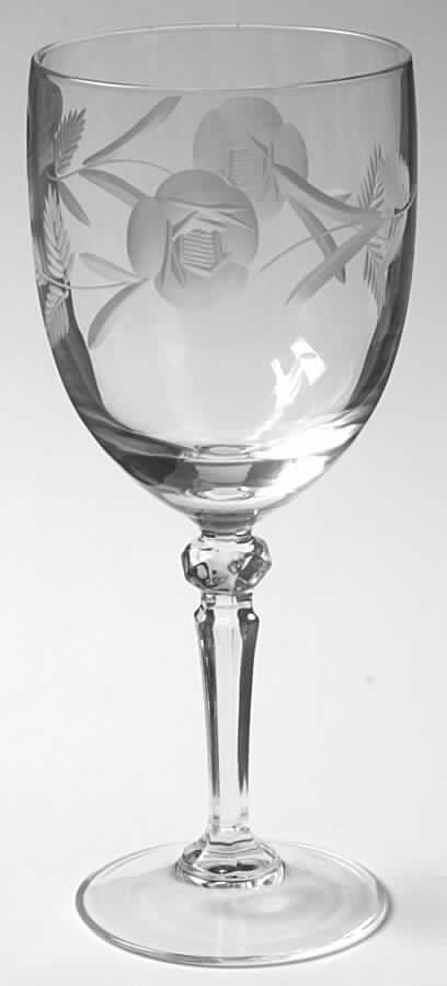 Country Rose Wine Glass by Royal Doulton-1