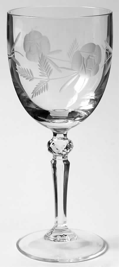 Country Rose Water Goblet by Royal Doulton-1