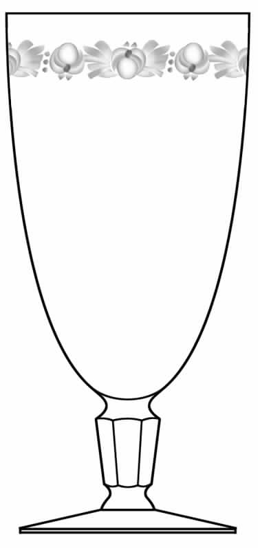 RC11 Water Goblet by Rosenthal-1