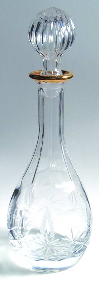 Mila Decanter & Stopper by Royal Crystal Rock-1