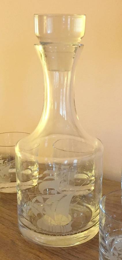 Columbus Decanter & Stopper by Rosenthal-1
