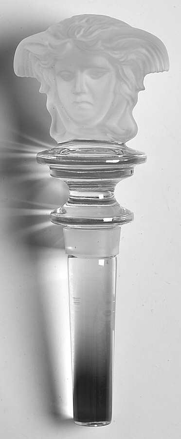 Medusa Lumiere Clear Wine Bottle Stopper by Rosenthal-1