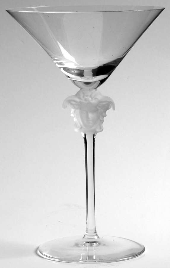 Medusa Lumiere Clear Martini Glass by Rosenthal-1