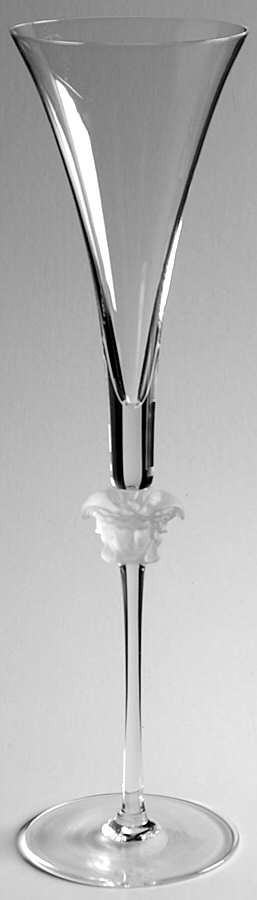 Medusa Lumiere Clear Fluted Champagne by Rosenthal-1