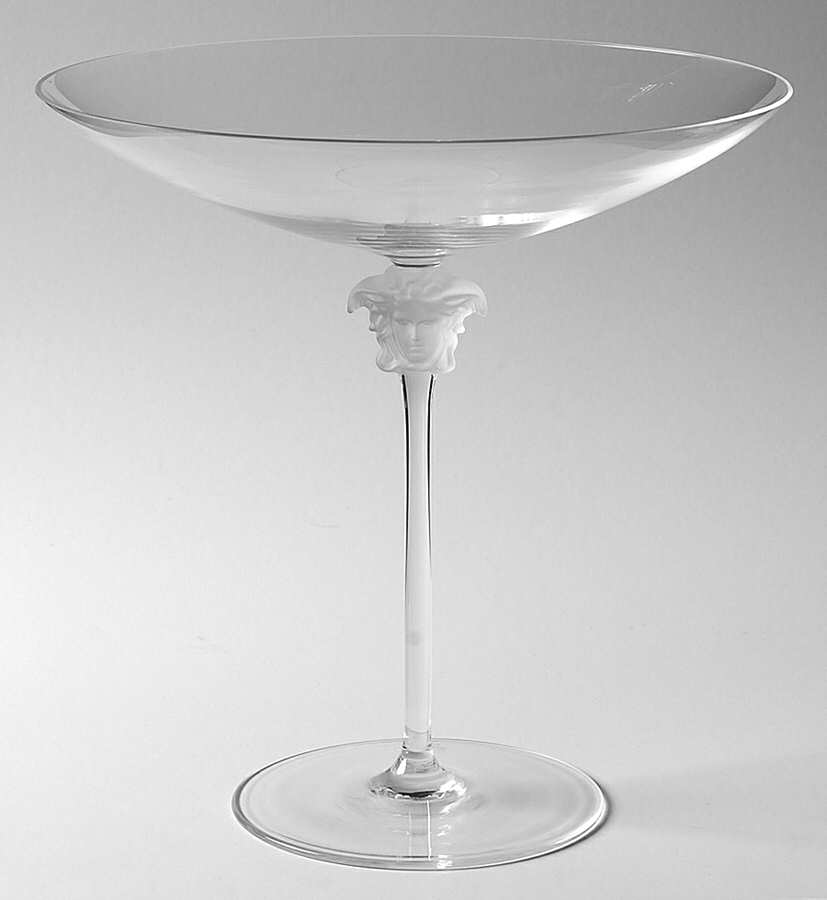 Medusa Lumiere Clear Open Candy Dish by Rosenthal-1
