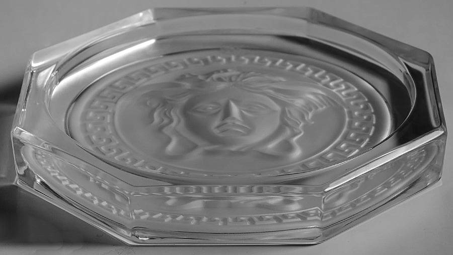 Medusa Lumiere Clear Coaster by Rosenthal-1