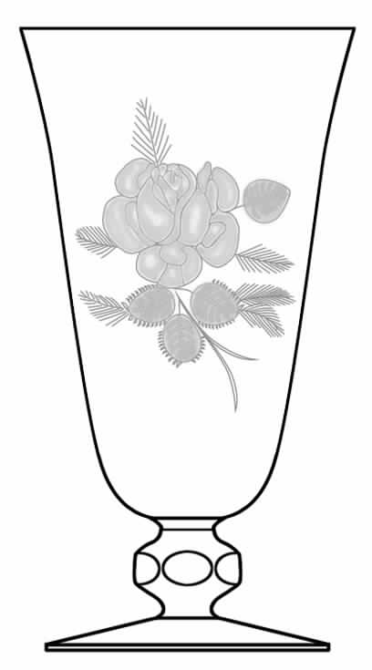 430-4 Water Goblet by Rosenthal-1