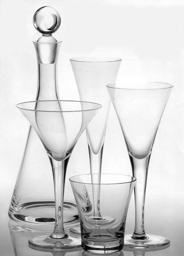 Fusion Ice Platinum Martini Glass by Royal Doulton-1