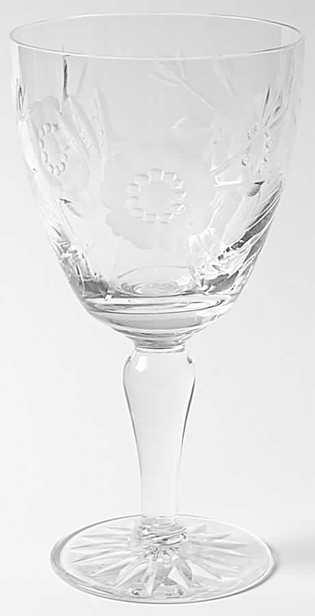 Old Country Roses (Gray Cut Flowers) Water Goblet by Royal Albert-1