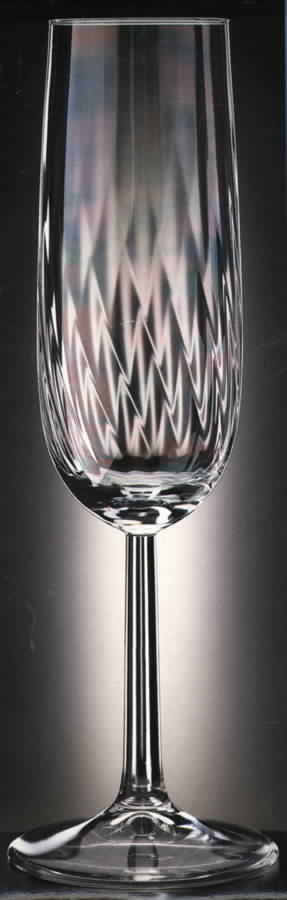 Allegro Iridescent Fluted Champagne by Royal Leerdam - Netherland-1