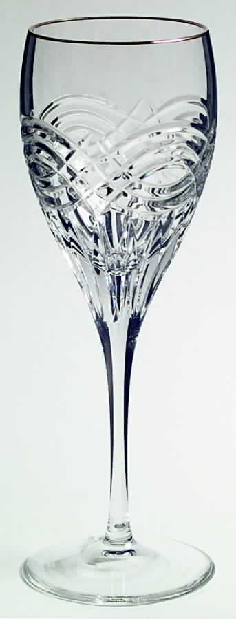 Trellis Gold Wine Glass by Rogaska-1