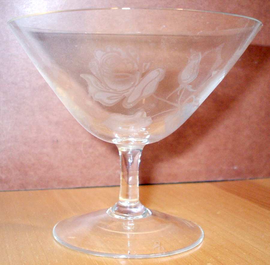 Beauty Rose Champagne/Tall Sherbet by Rosenthal-1