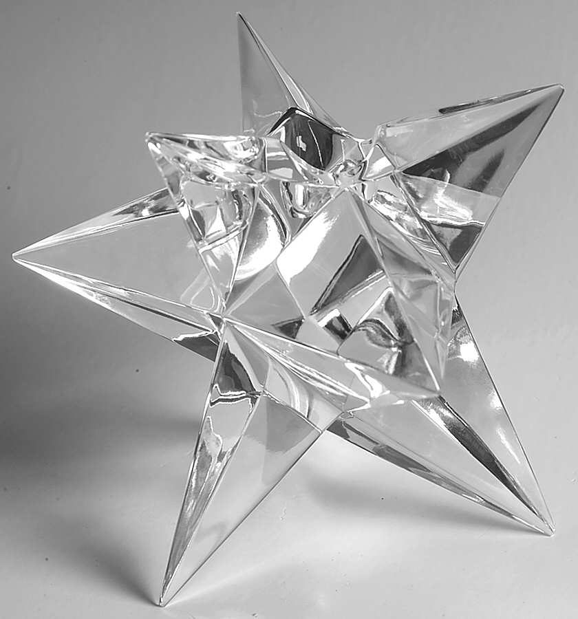 Star 4" Single Light Candlestick by Rosenthal-1