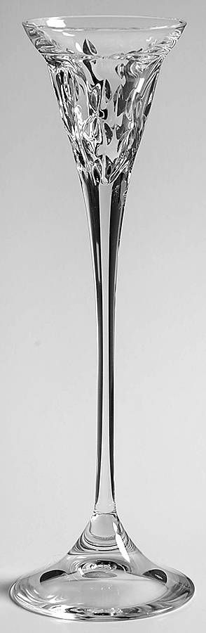 Laurus 9" Single Light Candlestick by Royal Crystal Rock-1