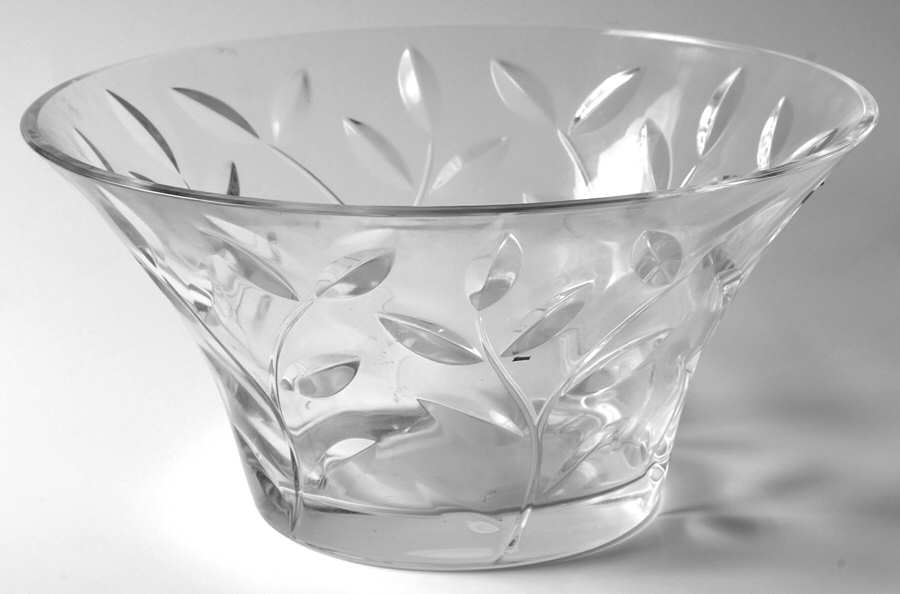 Laurus 9" Round Bowl by Royal Crystal Rock-1