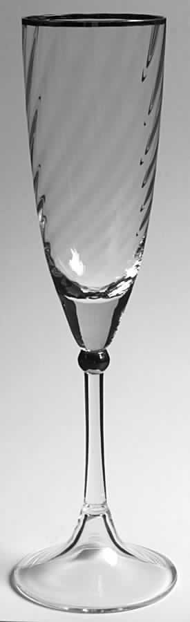 Jubilee Platinum Fluted Champagne by Rogaska-1