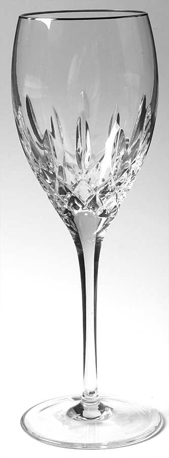 Memoir Platinum Water Goblet by Rogaska-1