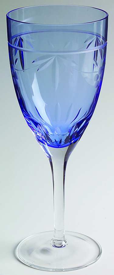 Windsor Blue Wine Glass by Rogaska-1